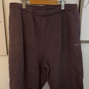TNA Cozy Fleece Deep Purple Joggers